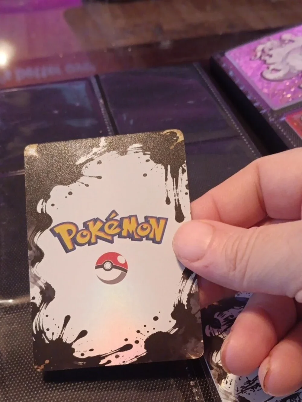 Pokemon OR Trading Card - Black, Yellow, Red